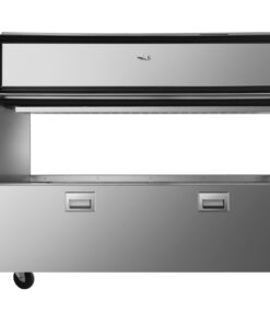 Atosa AMC-5802 58" Double Sided, 16 Crate Capacity, Forced Air Milk Cooler with Casters, Free Shipping