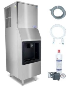 Alternative view of Atosa USA HD350-AP-161 Half Dice Hotel Ice Machine & Ice Dispenser, 350 lbs/Day, 160 lbs Bin, Free Shipping