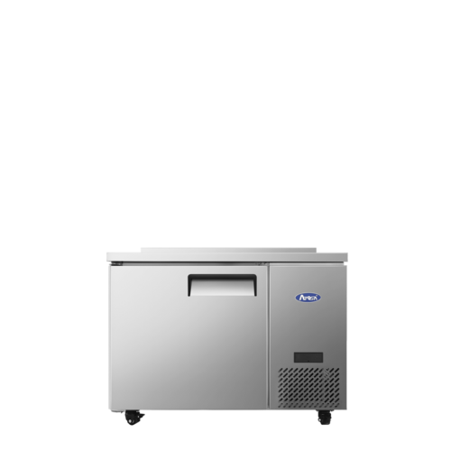 Atosa MGF44GR 44"1 Door Work Top Refrigerator, Side Compressor, Back Splash, Large Capacity, with Casters, Free Shipping - Image 2