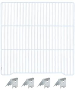 Pkg of 2 each  Atosa W0402389 Wire Shelf with 4 Clips,  24-1/2" X 23-1/4" For MBF8001GR, MBF8004GR, Free Shipping