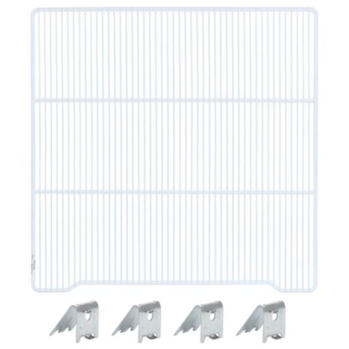 Pkg of 2 each  Atosa W0402389 Wire Shelf with 4 Clips,  24-1/2" X 23-1/4" For MBF8001GR, MBF8004GR, Free Shipping