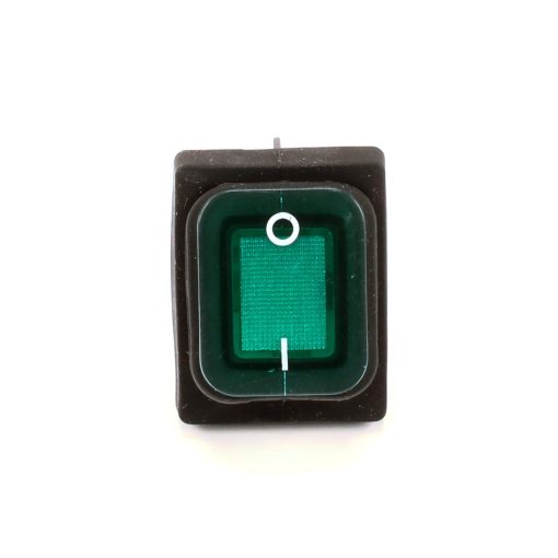 Atosa W0308019 Rocker Switch, Power, Green Lighted, Free Shipping