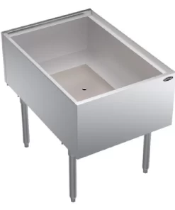 Krowne KRPT-2436-10 24 Inch Underbar Ice Bin Pass-thru 10 Circuit Cold Plate, Free Shipping