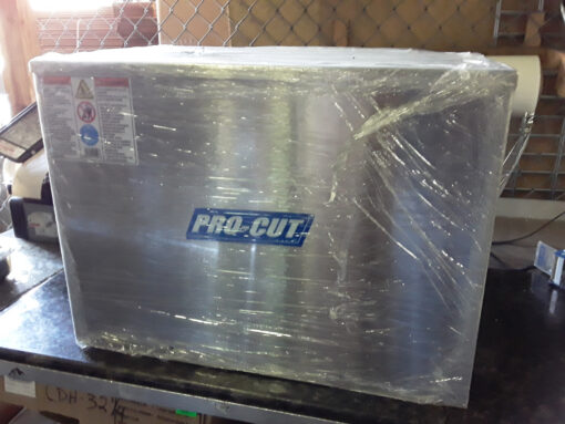 Pro Cut Stainless Steel Encasement with Stop Button for KG-32-MP, KG-32-XP & KG-32, Free Shipping
