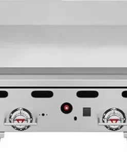 Vulcan MSA72-30 72" Countertop Natural Gas Deep Griddle with Snap-Action Thermostatic Controls - 162,000 BTU, Free Shipping