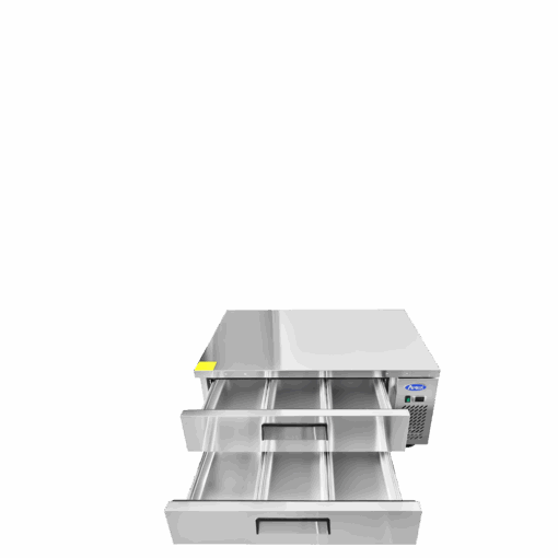 Pkg 1 each 36in Chef Base Cooler 2 Drawers with Casters & Pans 1890.00 & 1 each 48in Chef Base Cooler 2 Drawers with Casters & Pans 2090.00 Total 3980.00 - Image 4