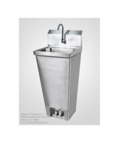 1 each Hand Sinks with Foot Pedals 17" wide x 15-1/2" deep x 41" high  745.00