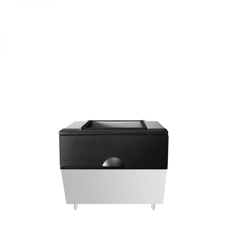 Atosa CYR700P 48-1/4 Inch Ice Bin only 700 Lb Storage Capacity With Ice Scoop And Adapter, Free Shipping
