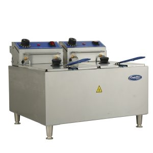 Atosa 22" ACEF-32 Split Pot Electric Fryer w/ 32 Lb. Capacity, 208/240V, (2) 2900/3800W, Free Shipping - Image 4