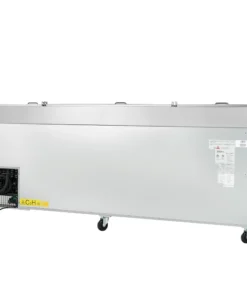 Empura E-KPP93 94.2 Inch Pizza Prep Table 22 Cu Ft Capacity 3 Section Stainless Steel - Image 5