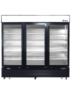 Alternative view of Pkg  Mobile Heated Warming Cabinet, 24 Pan Capacity, 120 volt 1437.00 & 81" 3 Swing Glass Door Merchandiser Freezer 208-230 Volt | 68 Cu. Ft. with Casters 4980.00 Total 6417.00