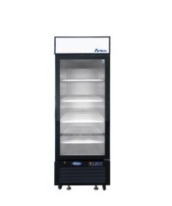 Atosa MCF8720GRL Left Hinge, Handle on the Right side, Large 1 One Glass Door Freezer Merchandiser Casters, 120 volt Free Shipping