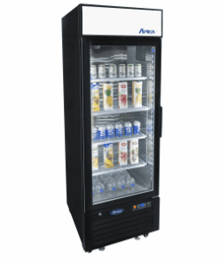 Atosa MCF8720GRL Left Hinge, Handle on the Right side, Large 1 One Glass Door Freezer Merchandiser Casters, 120 volt Free Shipping - Image 3