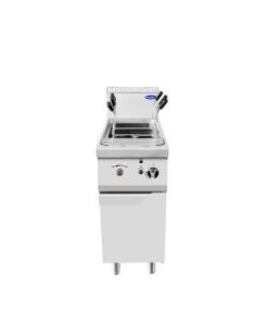 Atosa 9 Gallon Commercial Gas Double Pasta Cooker Stainless Steel Floor Model # PCG9,  Natural Gas Only,  Free Shipping