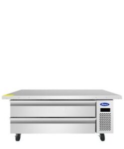 Atosa MGF8461GR 52in Chef Base Freezer 2 Drawers with Casters & Pans, Free Shipping