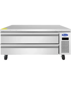 Atosa MGF8462GR 60in Chef Base Freezer 2 Drawers with Casters & Pans, Free Shipping